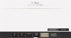 Desktop Screenshot of monte-oro.com